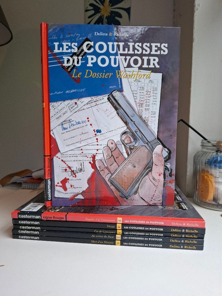 LES COULISSES DU POUVOIR TOMES 1 à 6 TBE EO, Série complète ou Série, Enlèvement ou Envoi, Comme neuf