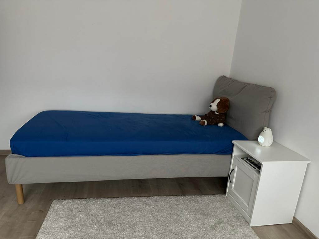Eenpersoonsbed 90x200, Ophalen, Zo goed als nieuw, 180 cm of meer, 85 tot 100 cm
