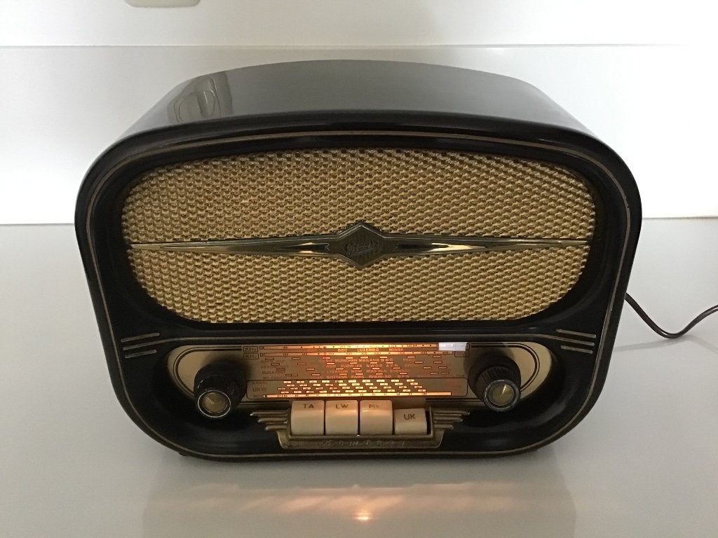 Buizenradio Graetz Komtess 214 vollsuper 1955, Antiek en Kunst, Ophalen of Verzenden