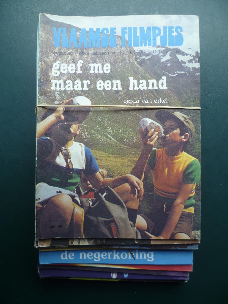 Vlaamse filmpjes weekblad uitgeverij Averbode x 18 1984/1988, Verzamelen, Ophalen of Verzenden, Zo goed als nieuw