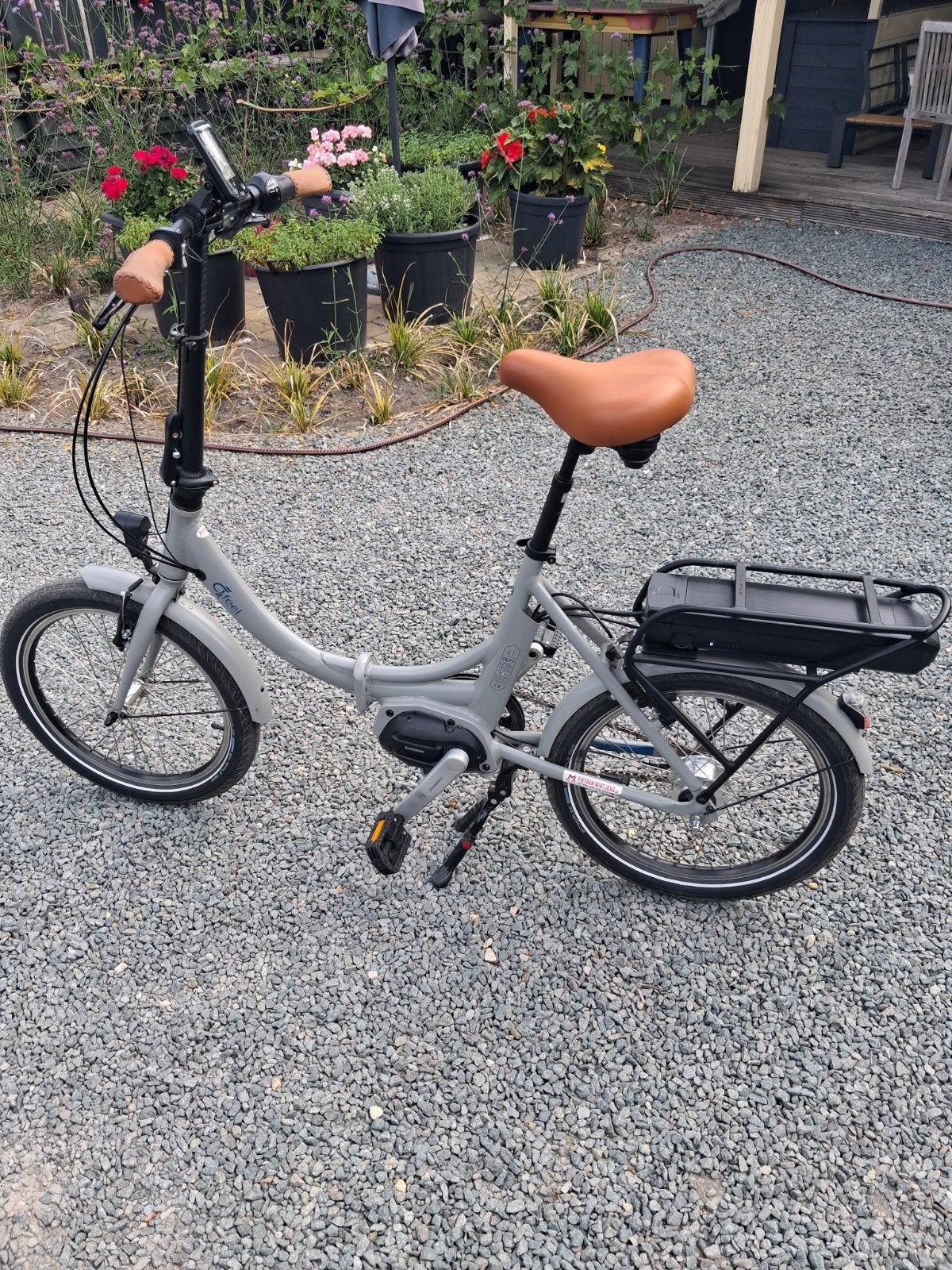 elektrische vouwfiets O Feel, Ophalen