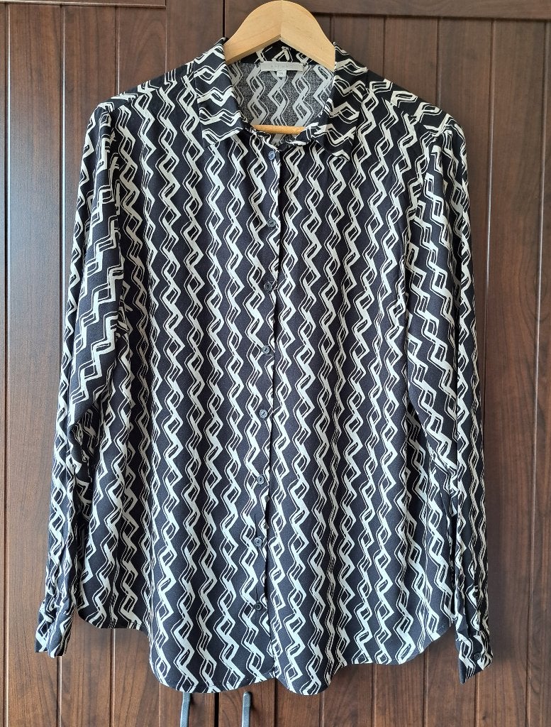 Blouse van Bel & Bo in maat 46, Taille 46/48 (XL) ou plus grande, Bel & Bo, Porté, Noir