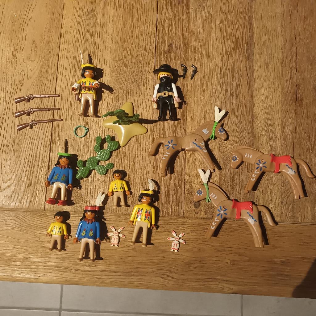 Playmobil Indiaanse sheriff, Verzenden, Gebruikt