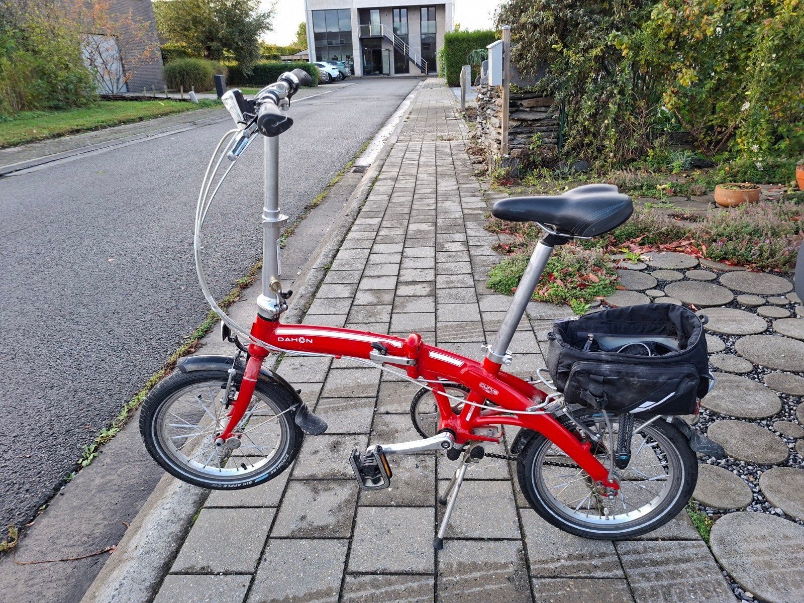 Plooifiets Dahon curve D3, Ophalen, Gebruikt, Versnellingen, Totaal opvouwbaar
