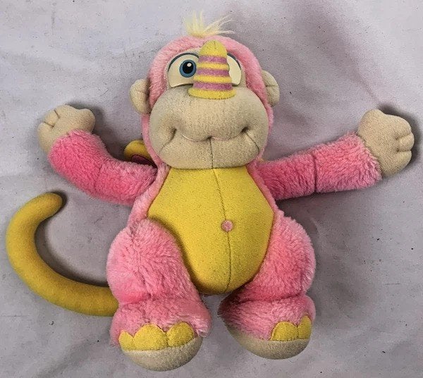 Hasbro Disney Wuzzles Rhinokey pluche knuffel vintage 1985, Disney, Disney, Verzenden, Overige typen