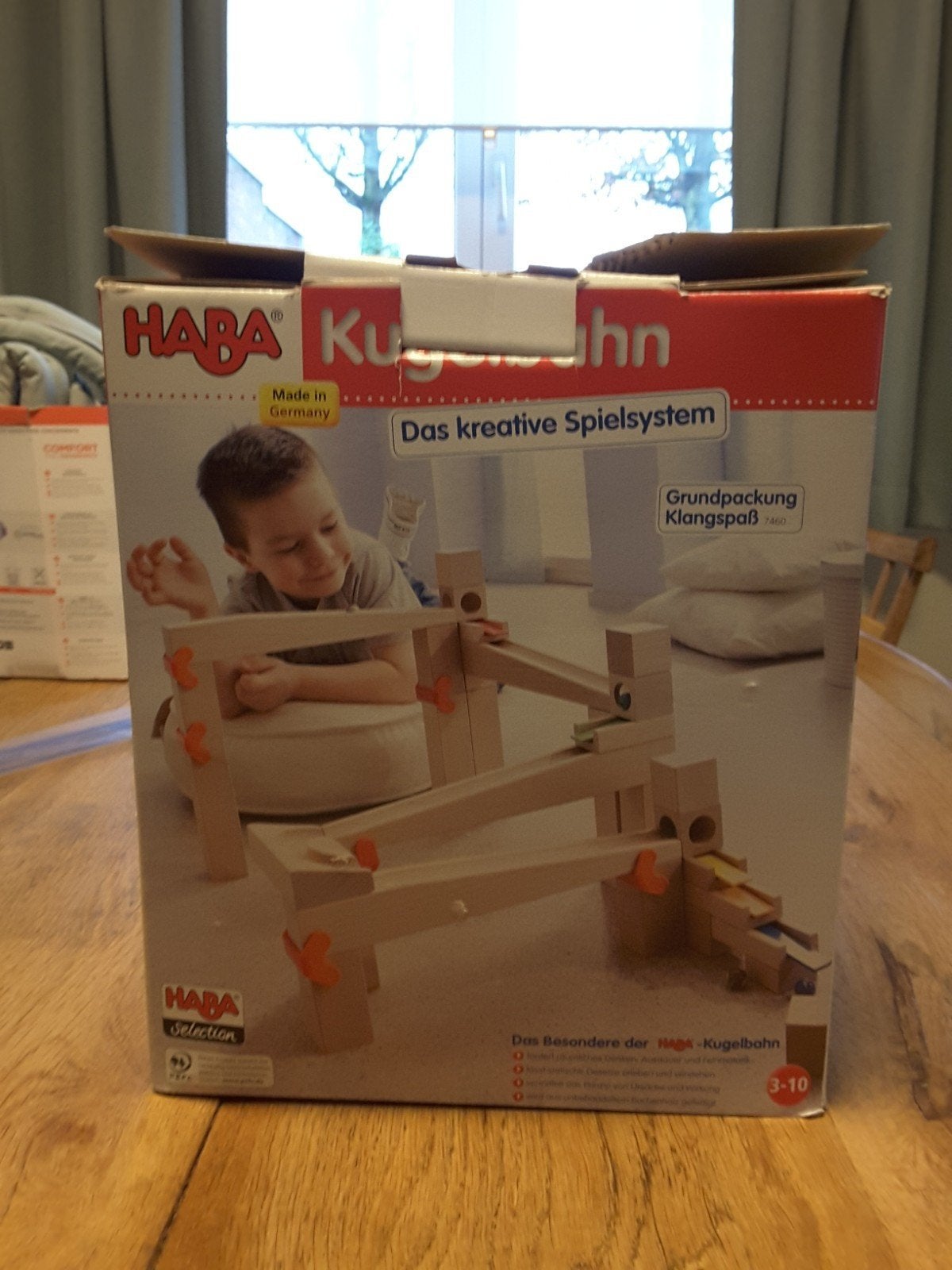 Houten knikkerbaan haba, Kinderen en Baby's, Ophalen, Zo goed als nieuw