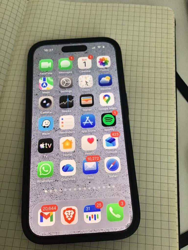 iPhone 15 Pro - Black Titanium - 256 GB - 90% Battery, 256 GB, Zwart, Ophalen of Verzenden, Zo goed als nieuw