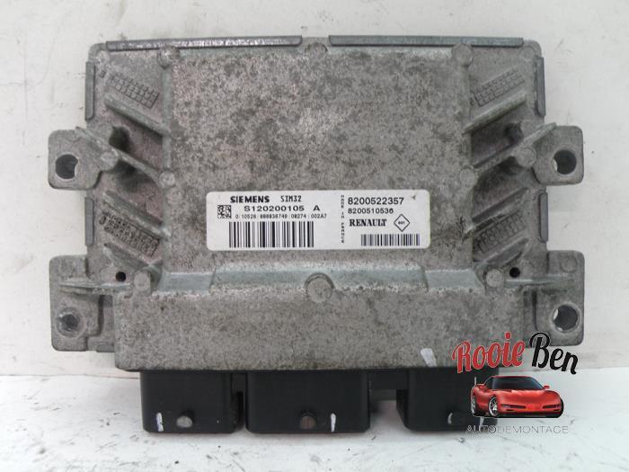 Ordinateur gestion moteur d'un Renault Clio, Renault, -, 3 mois de garantie, Utilisé