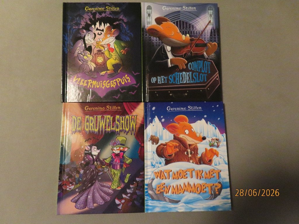 Geronimo Stilton, Boeken, Kinderboeken | Jeugd | onder 10 jaar, Ophalen of Verzenden, Nieuw
