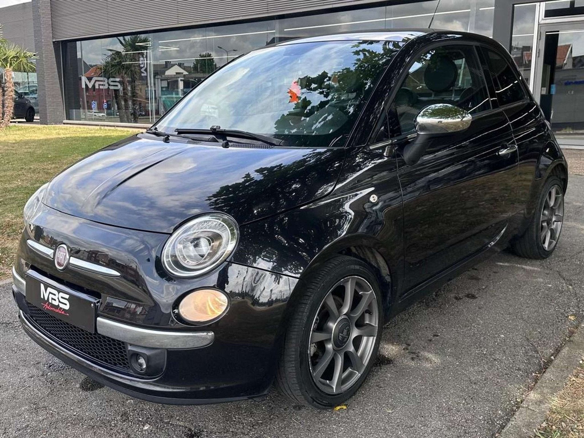 Fiat 500 * 0.9* CLIM* TOIT PANO* RADIO*, Euro 6, Entreprise, Boîte manuelle, Noir