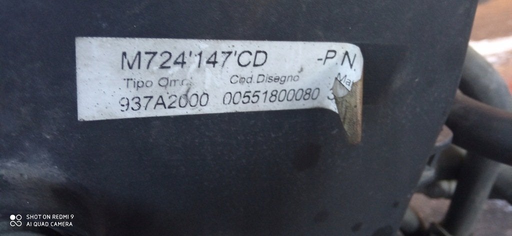 Moteur 937A2000 Complet 147 ALFA ROMEO 156, Verzenden, Gebruikt, Overige automerken