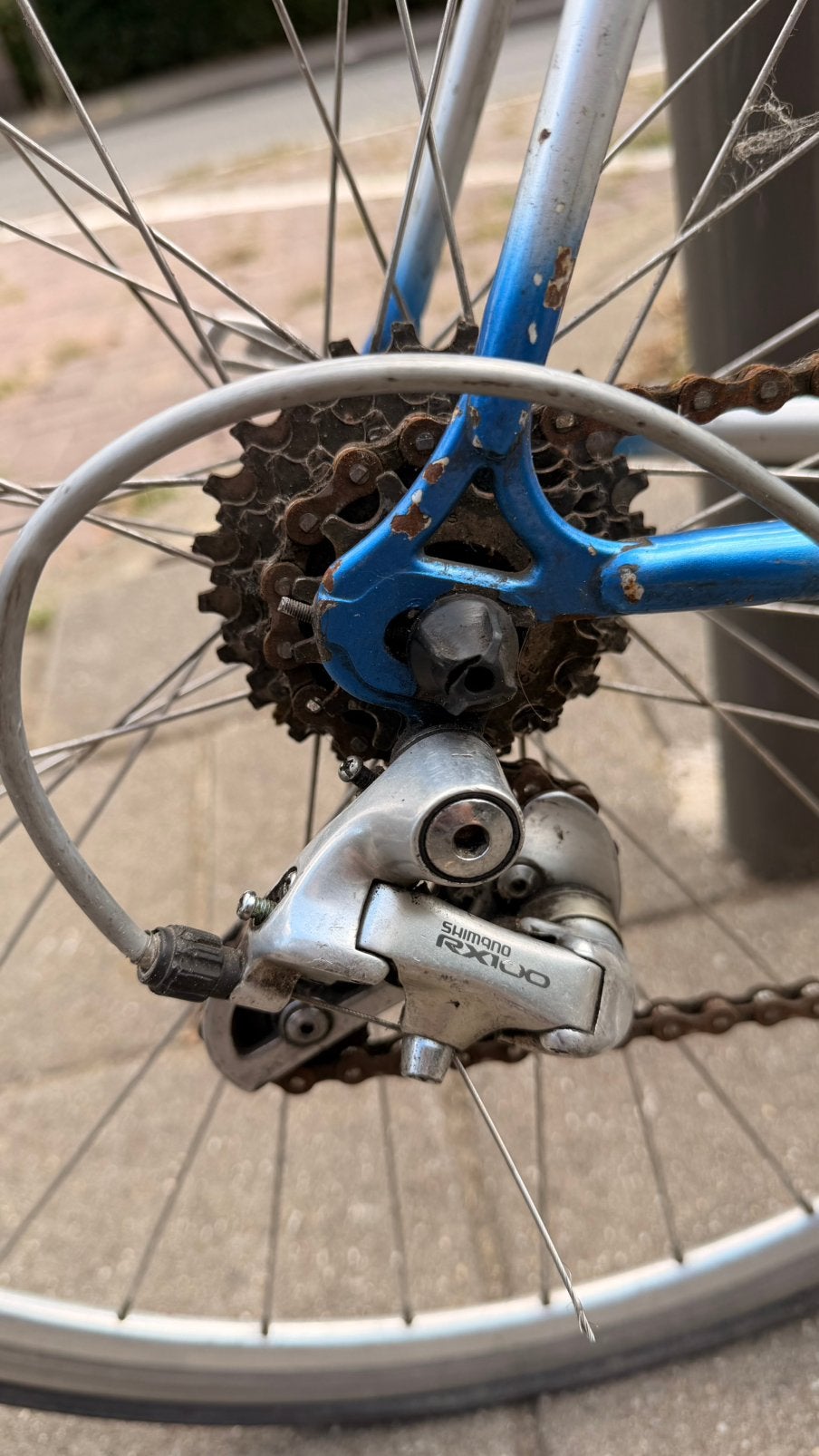 Vintage Diamant koersfiets | 58 cm | Shimano RX100 | retro, Fietsen en Brommers, Ophalen, 28 inch, Gebruikt, 10 tot 15 versnellingen