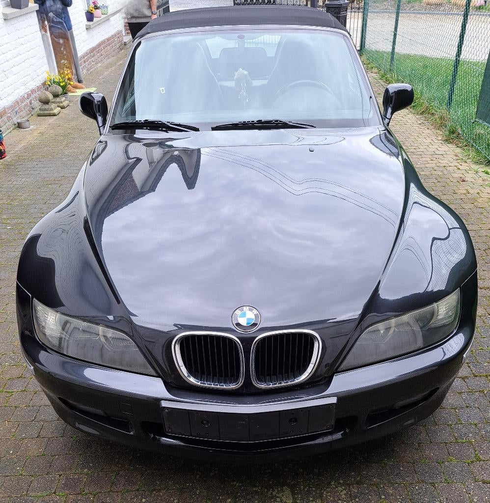 BmwZ3 bwj 2001 ZWART, Auto's, Achterwielaandrijving, Zwart, 4 cilinders, Zwart