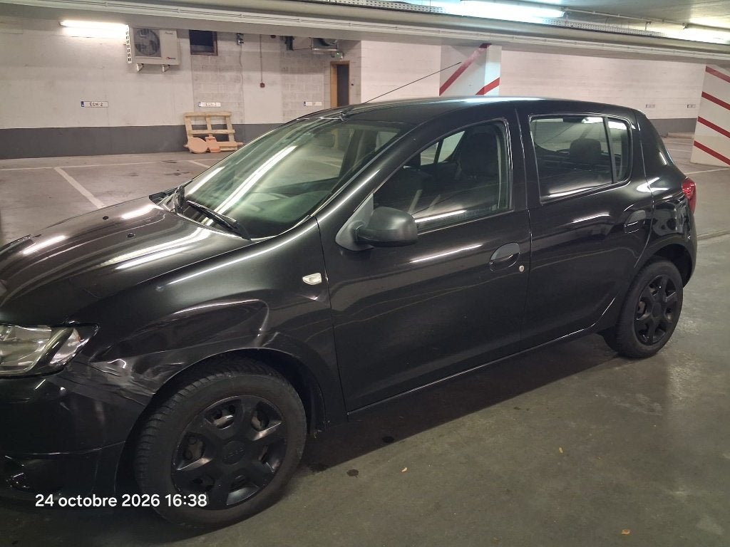 Dacia Sandero 0.9 TCe Ambiance, Auto's, Voorwielaandrijving, Stof, 899 cc, Zwart