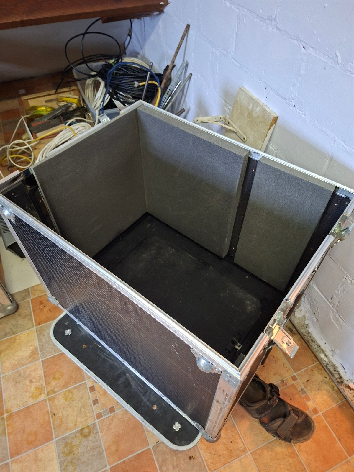 flightcase 10HE 19 inch, Enlèvement