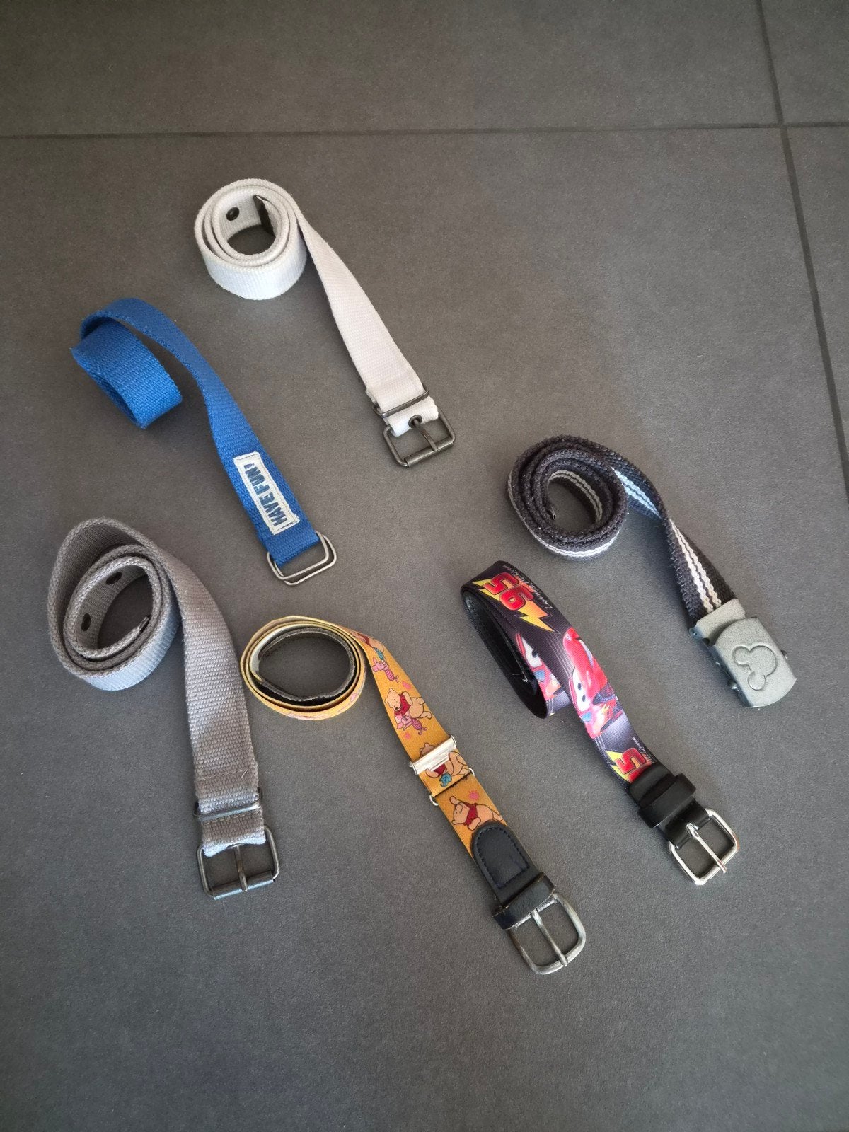 6 kinderriemen 3-8j, Kinderen en Baby's, Kindermode-accessoires, Ophalen