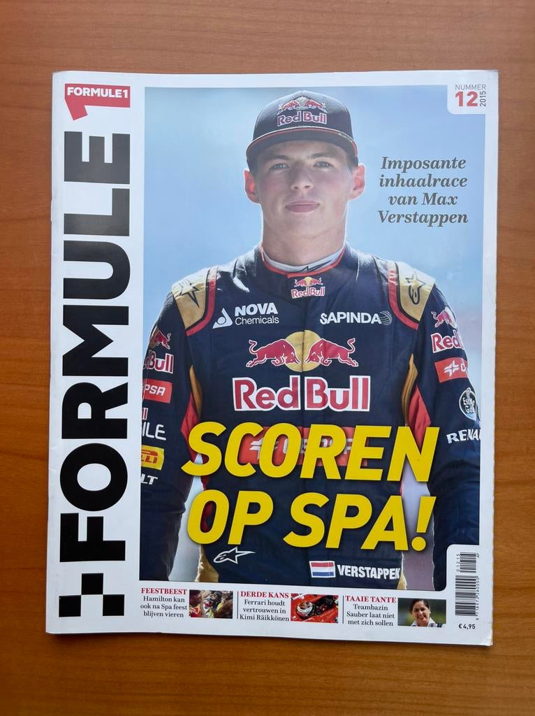 Max Verstappen Formule 1 collector’s items, Boeken, Ophalen, Zo goed als nieuw, Algemeen