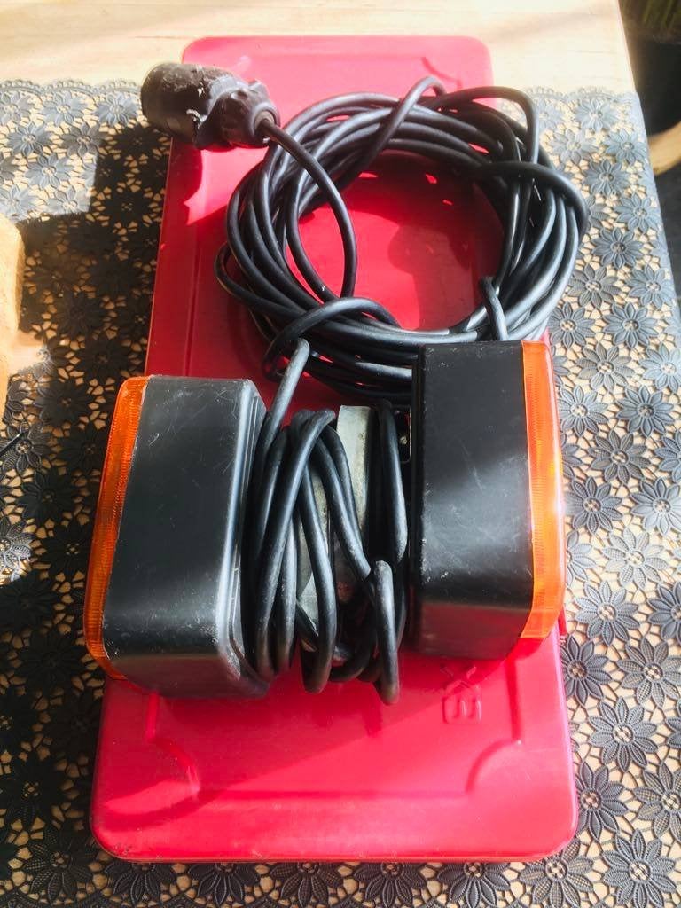 aanhangwagen verlichting met magneet 💛💛💛, Ophalen