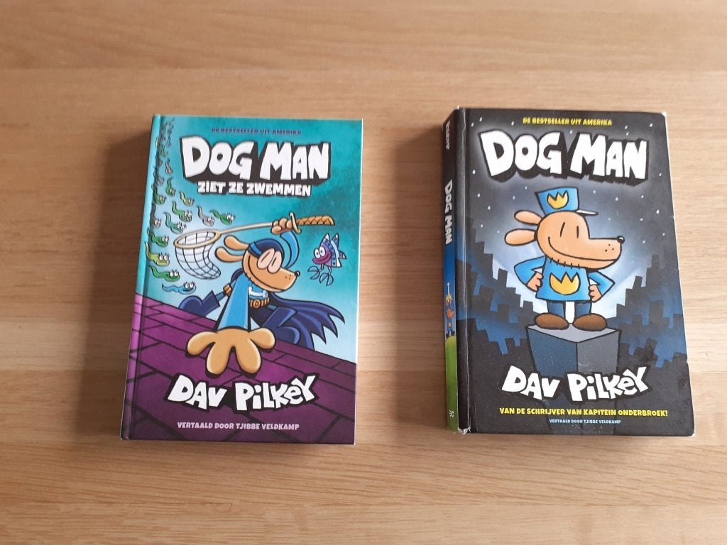 Dog Man: twee boeken, Boeken, Ophalen, Fictie algemeen, Zo goed als nieuw, Dav Pilkey