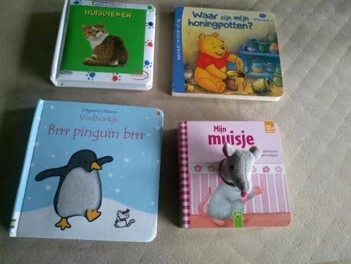 kartonboekjes,voelboekjes,met vingerpopje,met glitters, Boeken, Ophalen of Verzenden, Gelezen, Uitklap-, Voel- of Ontdekboek