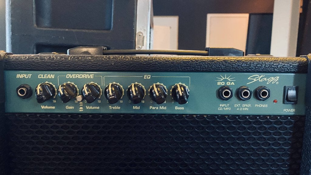 Stagg 20GA Gitaar versterker, Muziek en Instrumenten, Versterkers | Bas en Gitaar, Ophalen, Zo goed als nieuw, Gitaar, Minder dan 50 watt