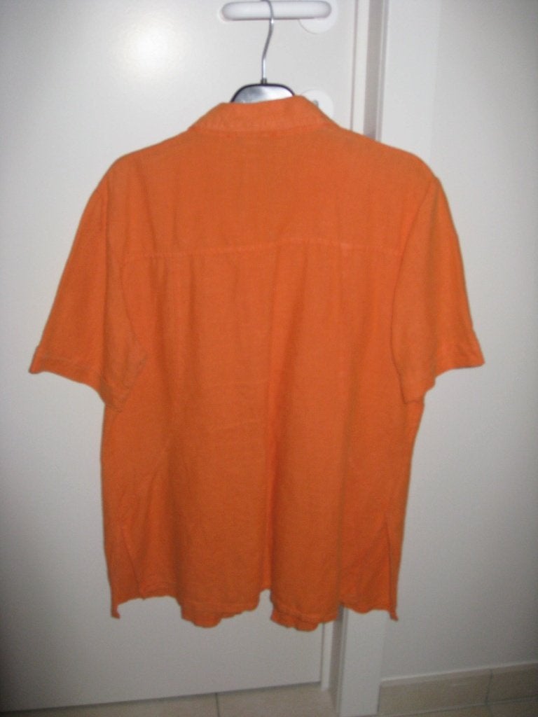 linnen blouse maat large, Kleding | Dames, DOC, Ophalen of Verzenden, Maat 42/44 (L), Oranje