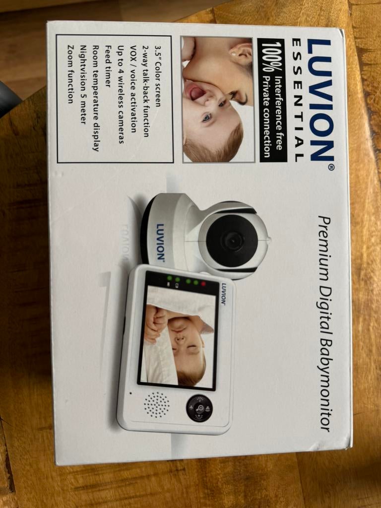 Babyfoon luvion, Kinderen en Baby's, Babyfoons, Ophalen, Zo goed als nieuw