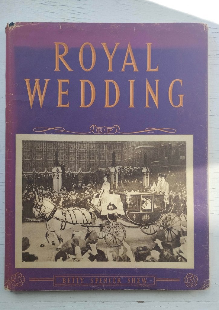 Koninklijk huwelijk Elizabeth Philip 1947 Betty Spencer Shew, Ophalen of Verzenden, Gebruikt, Tijdschrift of Boek