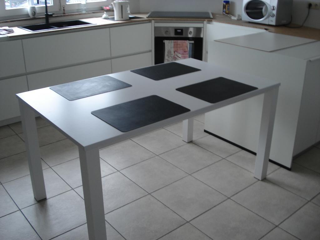 keukentafel, Huis en Inrichting, Tafels | Eettafels, Ophalen, Overige materialen, 100 tot 150 cm, 50 tot 100 cm