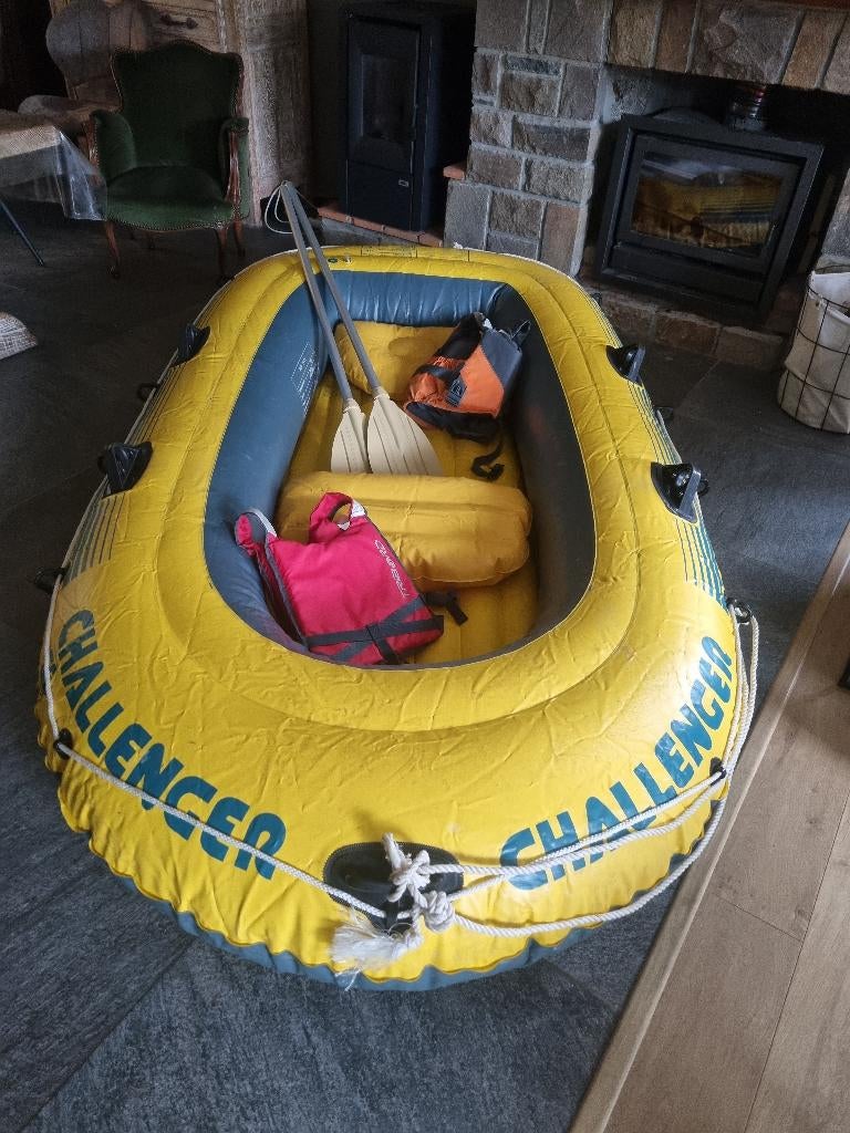 opblaasbare rubberboot, Ophalen, Gebruikt