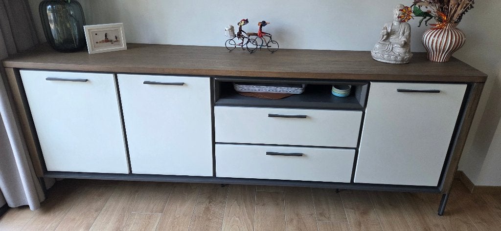 Dressoir, Huis en Inrichting, Kasten | Dressoirs, Ophalen, Overige materialen, Zo goed als nieuw, 200 cm of meer