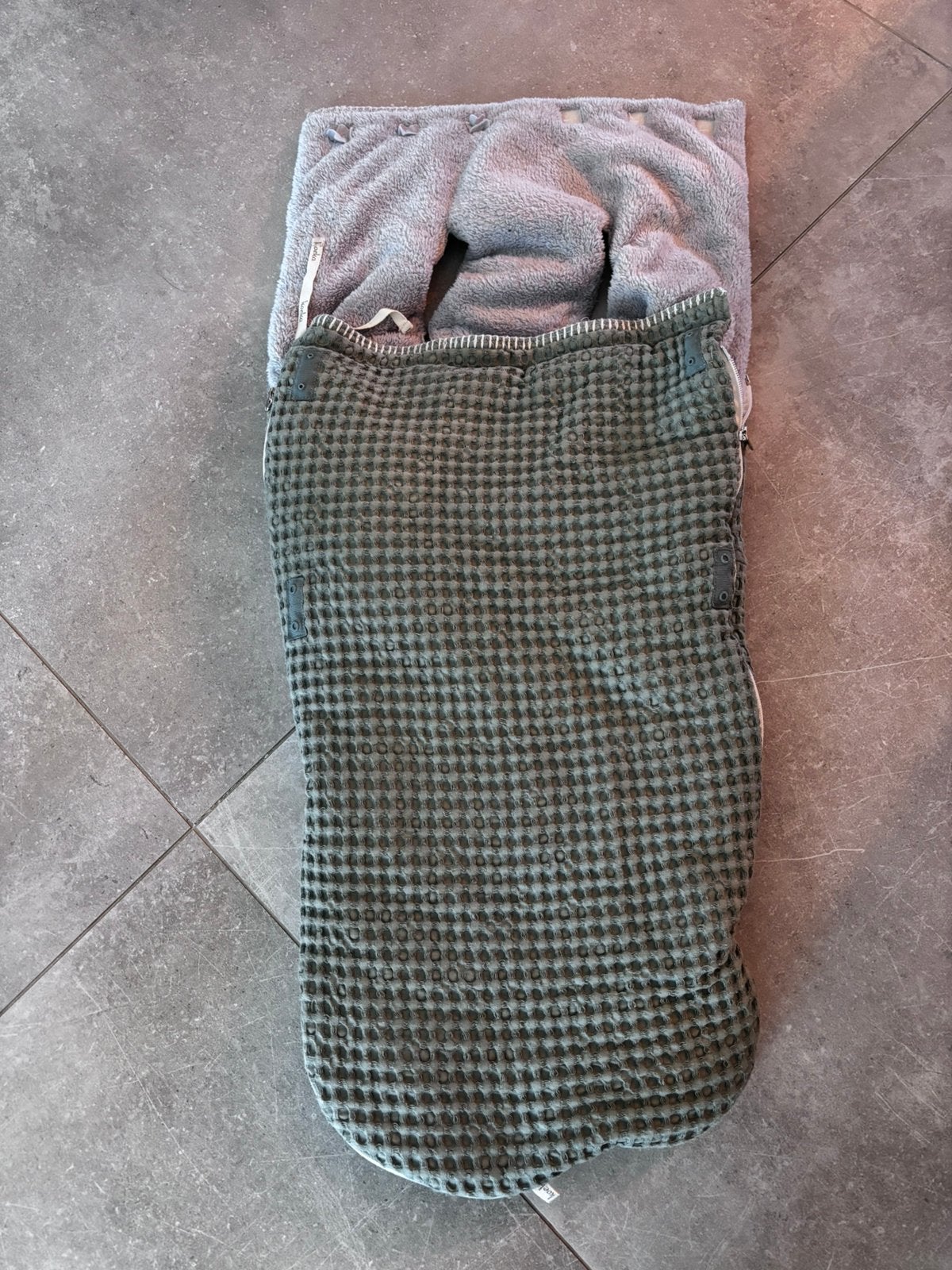 Voetenzak Koeka voor Buggy + Koeka deken, Ophalen, Zo goed als nieuw, Voetenzak