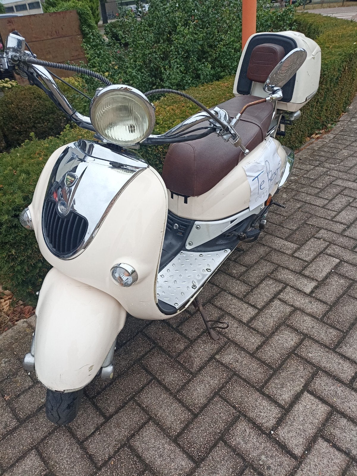 scooter neco 50 cc benzine, Fietsen en Brommers, Ophalen, Benzine