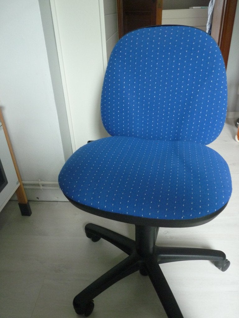 Siège bureau pivotant, Maison & Meubles, Comme neuf, Enlèvement, Bleu, Chaise de bureau