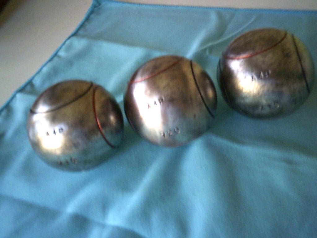 Pétanque avec estampilles de la marque, Enlèvement ou Envoi, Comme neuf
