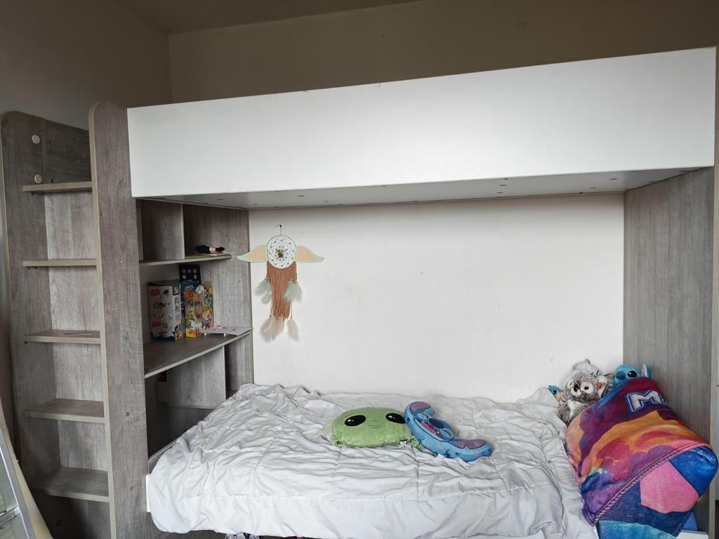 lit superposé, Kinderen en Baby's, Kinderkamer | Stapelbedden en Hoogslapers, Ophalen