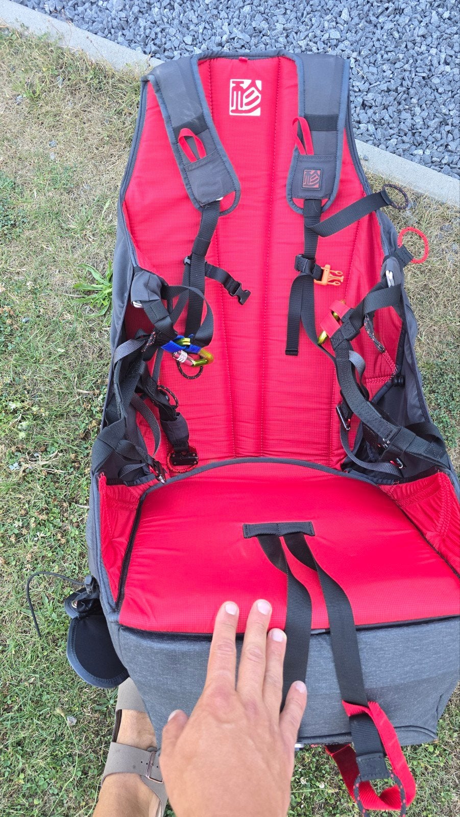 parapente harnass gin, Enlèvement ou Envoi