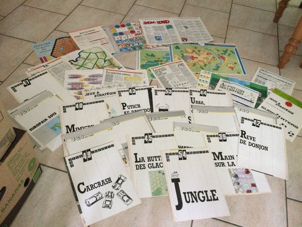 SET SPELMAPPEN UIT DE COLLECTIE „J&S” DIE NIET BEWERKT ZIJN, Ophalen of Verzenden, J&S