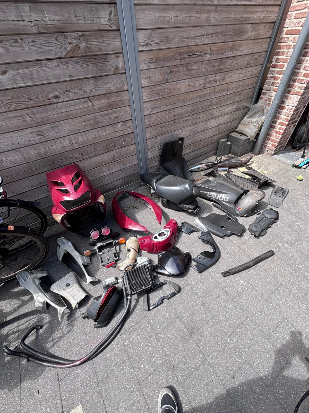 Aprilia SR50 Ditech onderdelen, Fietsen en Brommers, Ophalen, Gebruikt, SR 50, Klasse B (45 km/u)