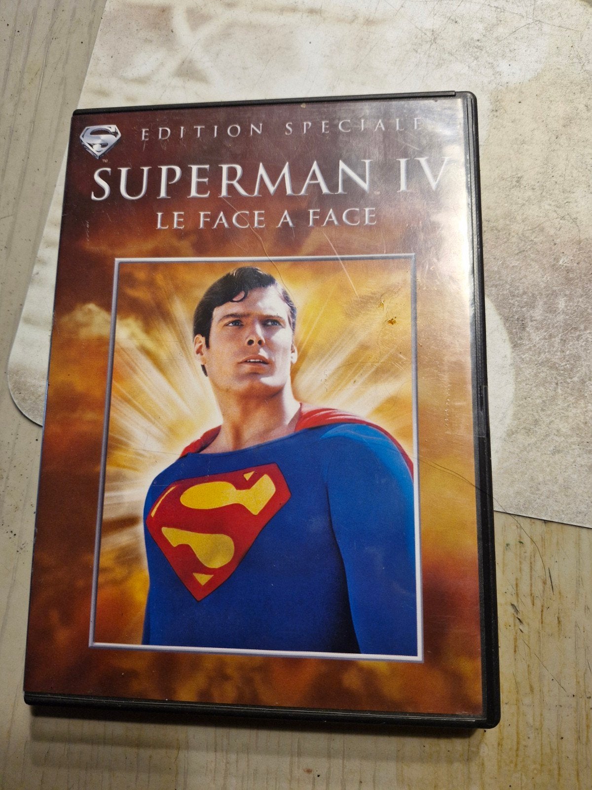 dvd super man iv le face a face, CD & DVD, DVD | Sport & Fitness, Enlèvement ou Envoi, Comme neuf, Français