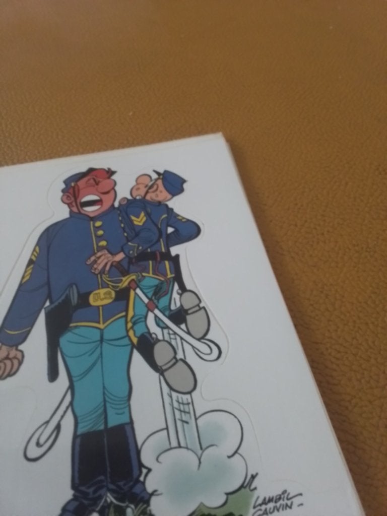 Les tuniques bleues, Enlèvement
