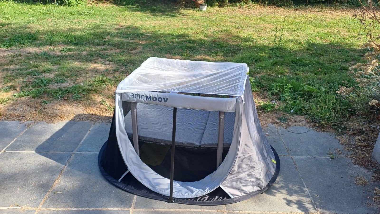 Aermoov reisbedje inclusief muggennet, Ophalen of Verzenden, Reisbedje
