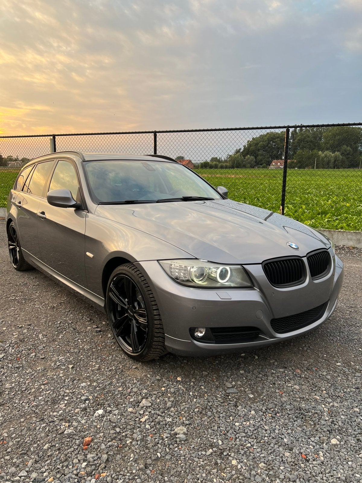 Bmw e91, Auto's, Achterwielaandrijving, Zwart, 4 cilinders, 1600 cc