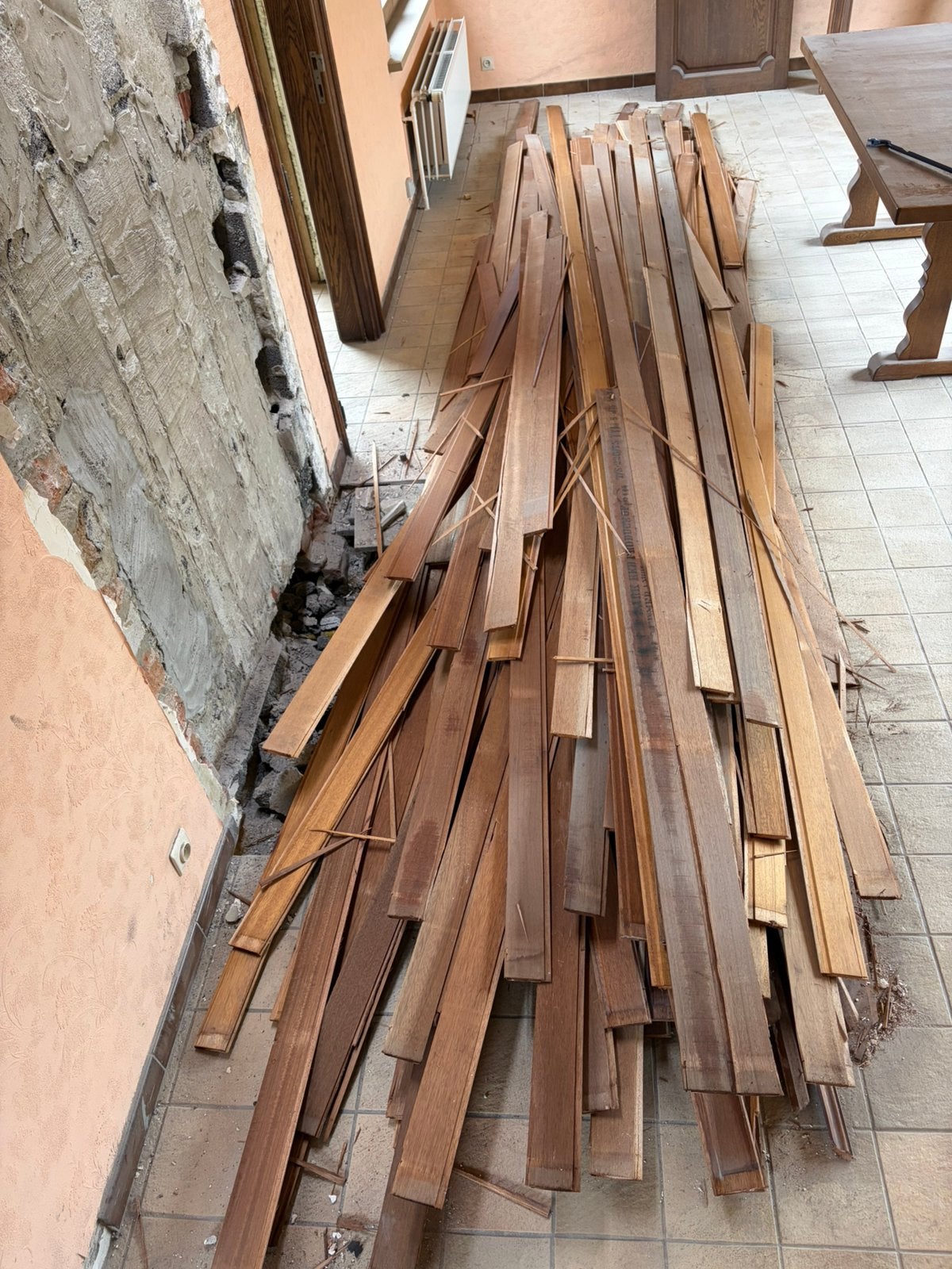Gratis hout, Doe-het-zelf en Bouw, Ophalen, Gebruikt, Plank
