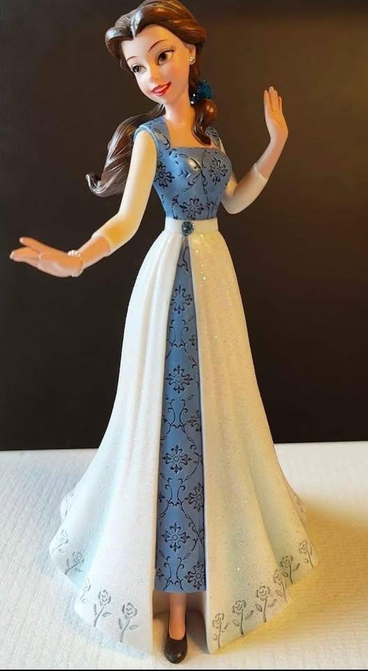 Belle en het beest beeld - Disney Haute Couture, Enlèvement, Cendrillon ou Belle, Comme neuf, Statue ou Figurine