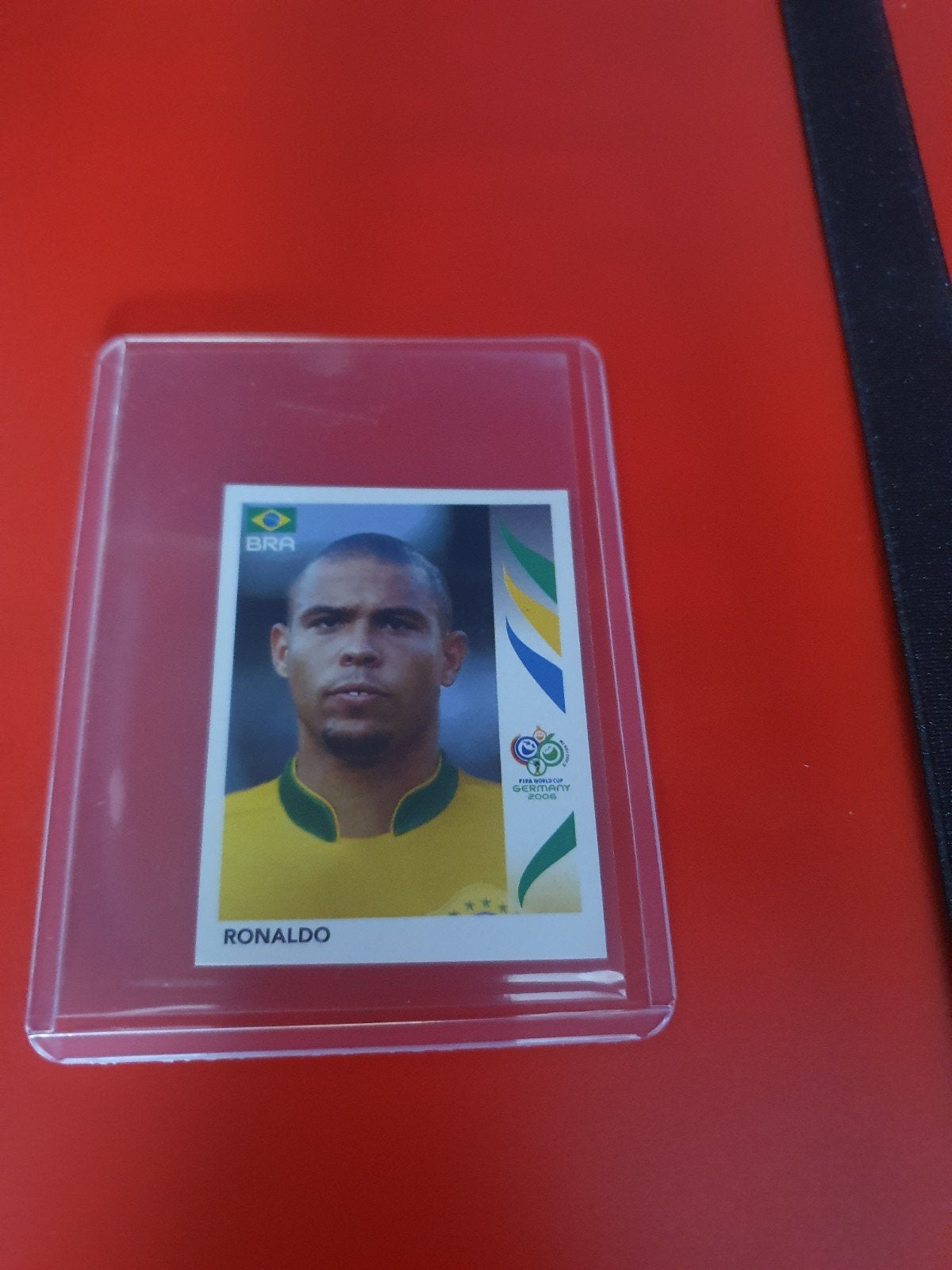 Ronaldo Nazário de Lima 2006 # 396, Hobby en Vrije tijd, Ophalen of Verzenden, Zo goed als nieuw, Sticker