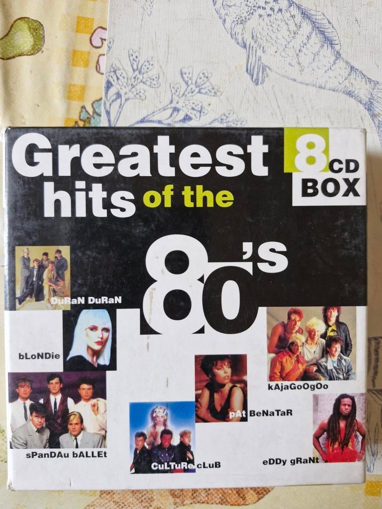 Greatest hits of the 80's  8cd box., Cd's en Dvd's, Ophalen of Verzenden, Zo goed als nieuw, Pop