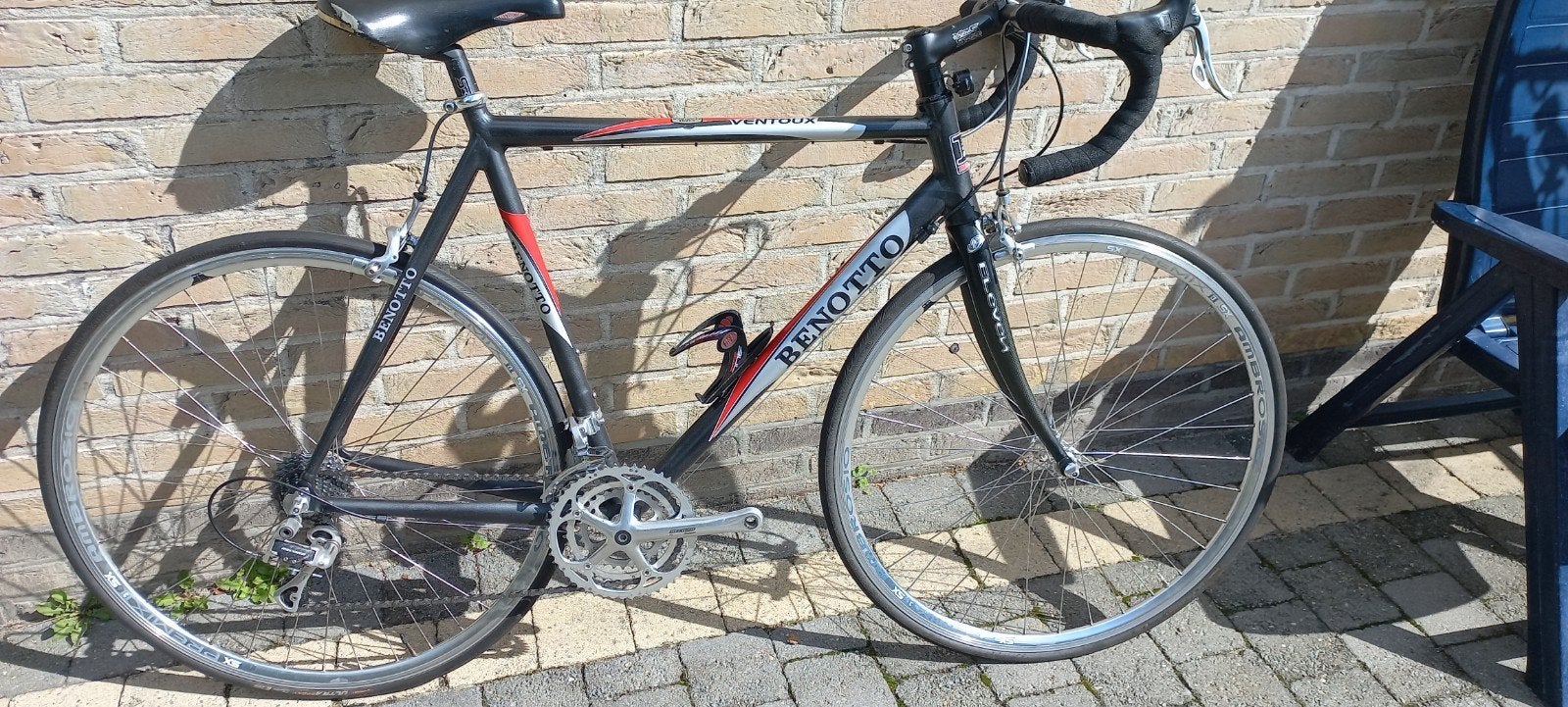 retro koersfiets BENOTTO campagnolo record, Fietsen en Brommers, 28 inch, Gebruikt, Meer dan 20 versnellingen, 53 tot 57 cm