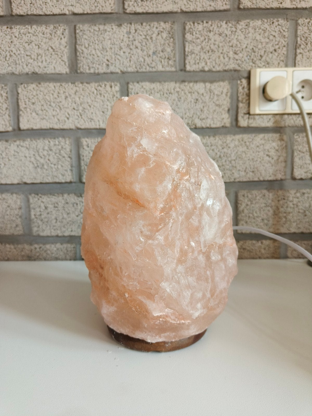 Himalaya Zoutlamp (24 cm), Ophalen of Verzenden, Zoutlamp