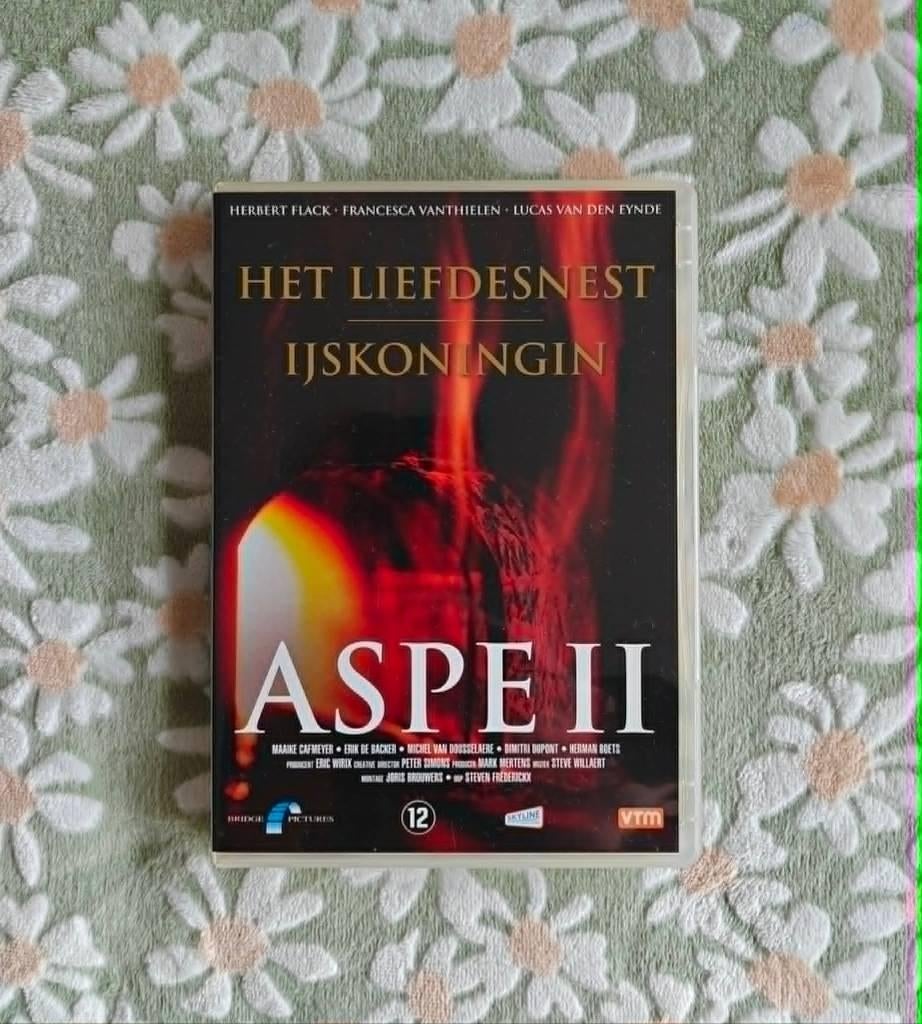 DVD - Aspe II - Het liefdesnest - Ijskoningin - €1,75, Cd's en Dvd's, Vanaf 12 jaar, Ophalen, Gebruikt, Drama